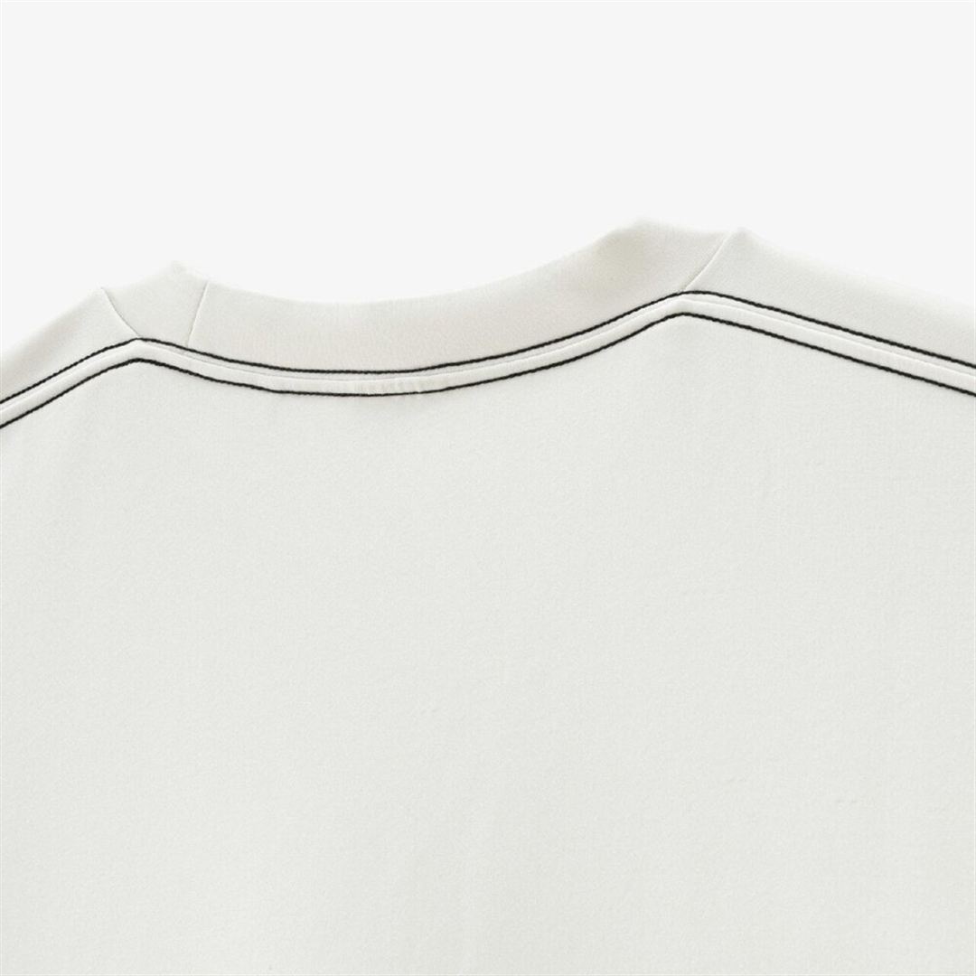 【ミズノ直営限定】ルーズフィットスウェットクルー オフホワイト XS