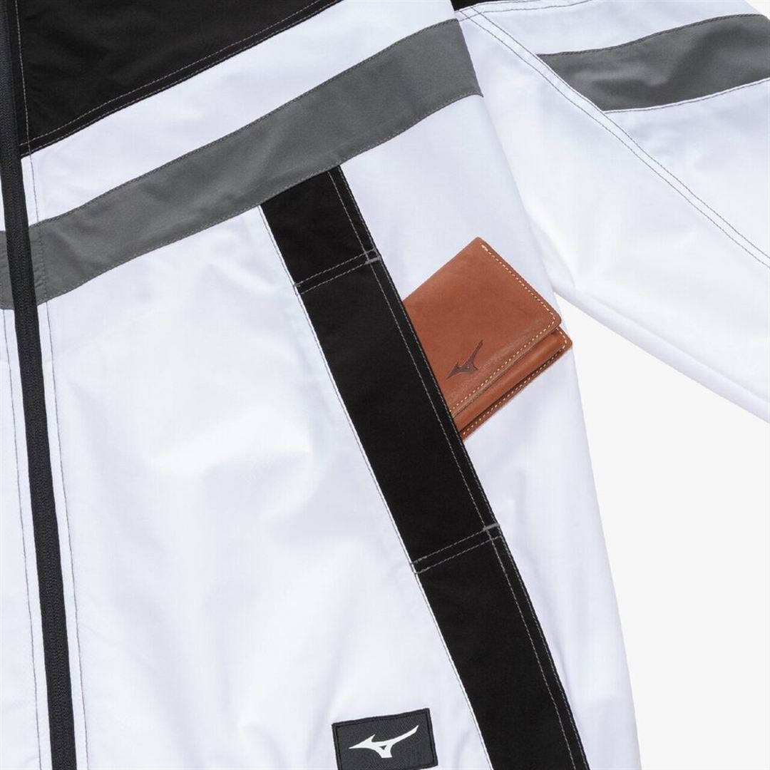 【ミズノ直営限定】ルーズフィットトラックジャケット ホワイト XS