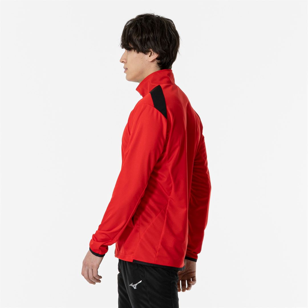 ライトニットジャケット チャイニーズレッド XS