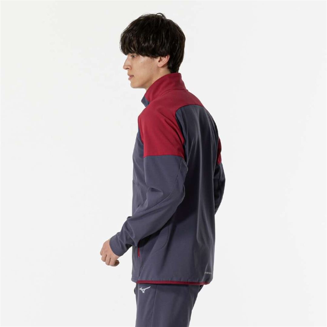【ストレッチ／防風】テックシールドジャケット グレーストーン S