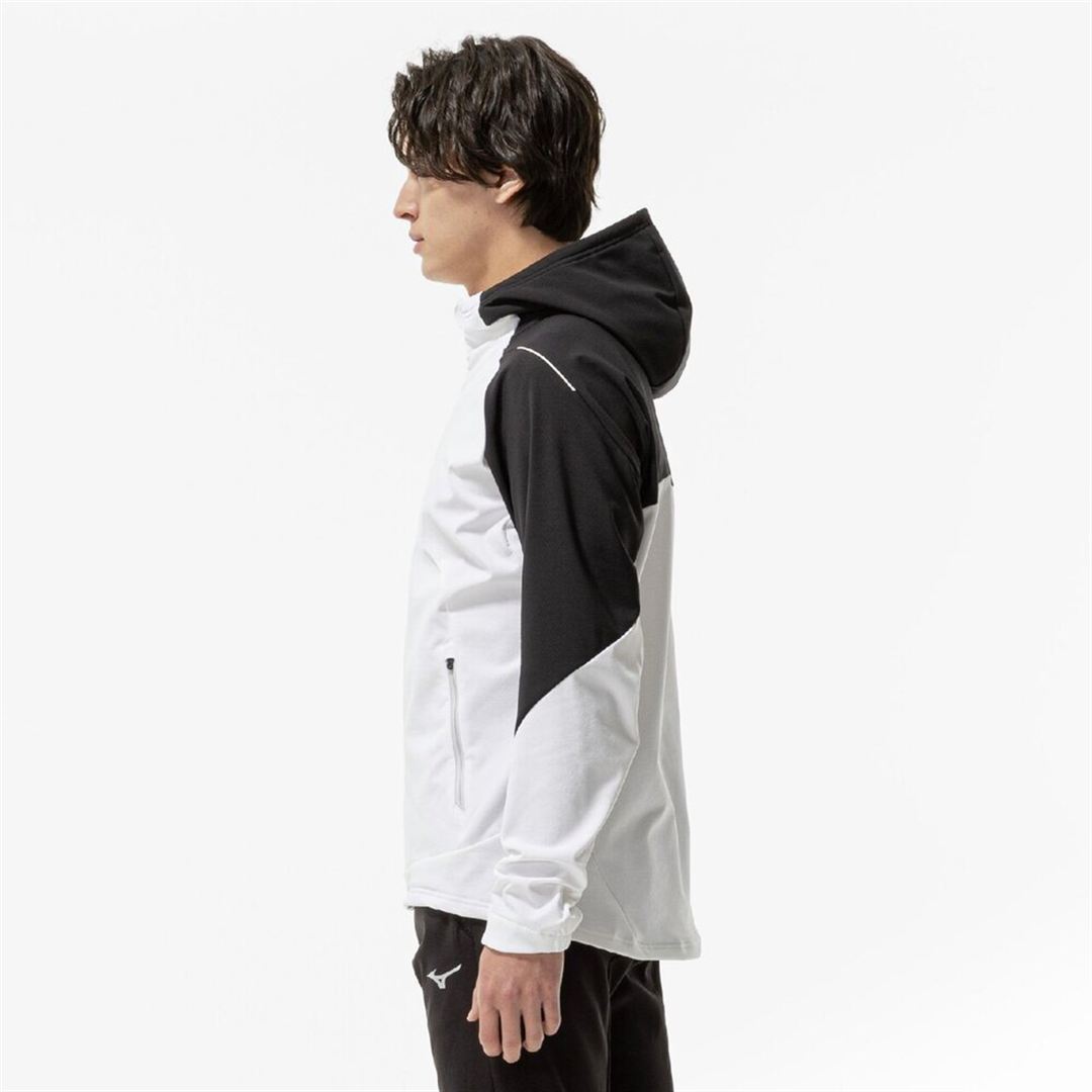 【ストレッチ／防風】テックシールドジャケット ホワイト 3XL