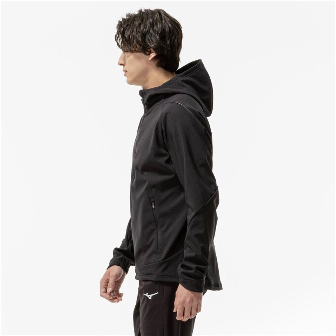 【ストレッチ／防風】テックシールドジャケット ブラック 3XL