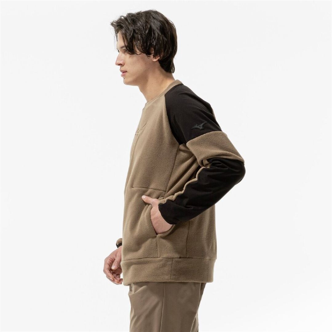 プルーフフリースクルー キャメル XL
