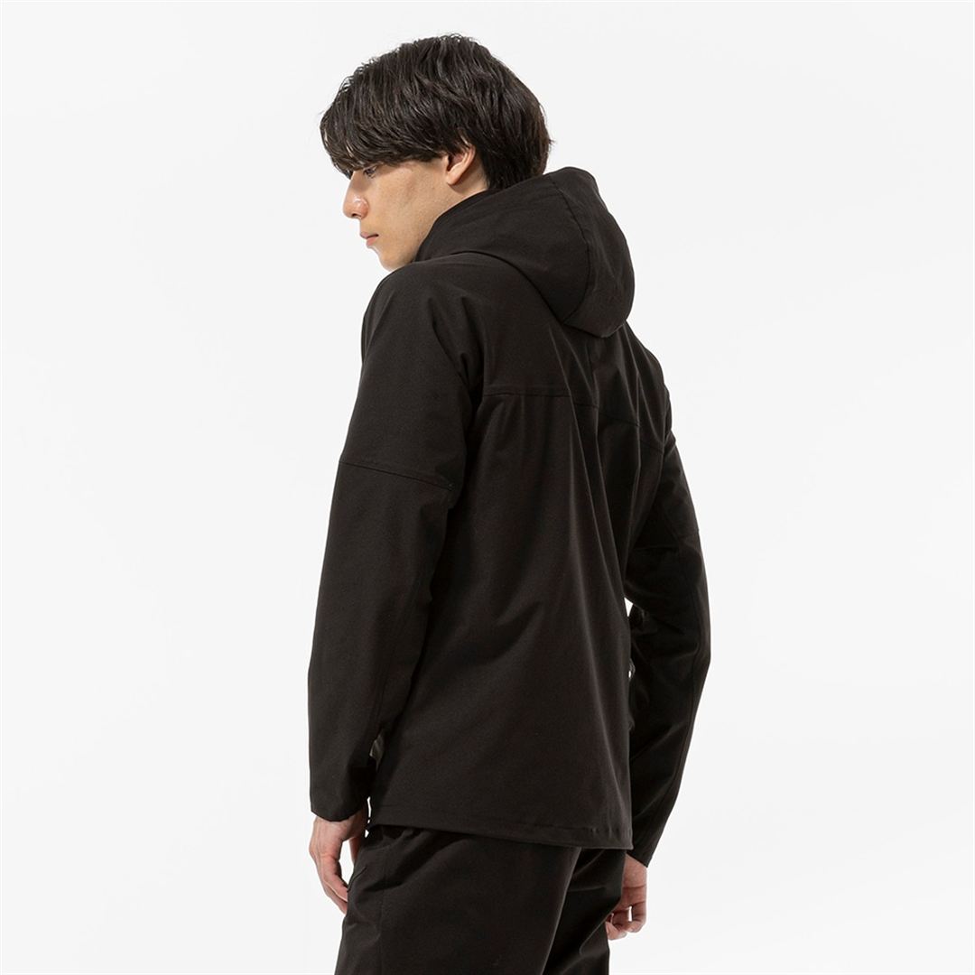 ストレッチウーブンジャケット ブラック XL