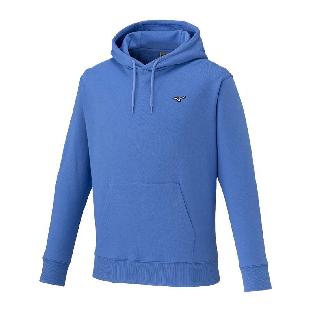 THE MZ SWEAT ワンポイントロゴスウェットフーディ マリンブルー XL