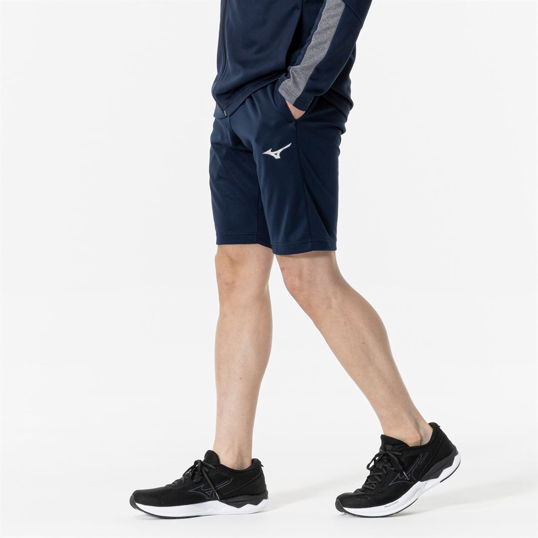 ソフトニットハーフパンツ ドレスネイビー 150