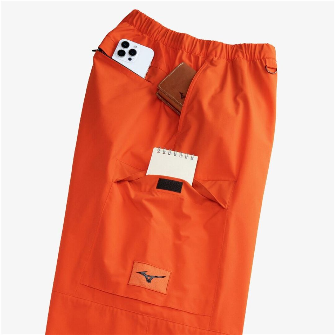 ルーズフィットストレッチロングパンツ チェリー XS