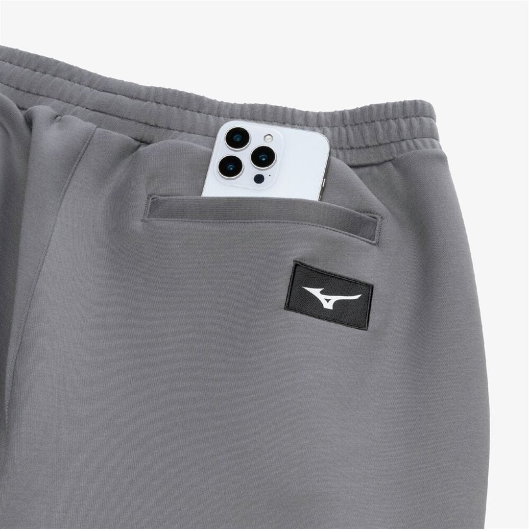 【ミズノ直営限定】ルーズフィットスウェットパンツ チャコールグレー XS