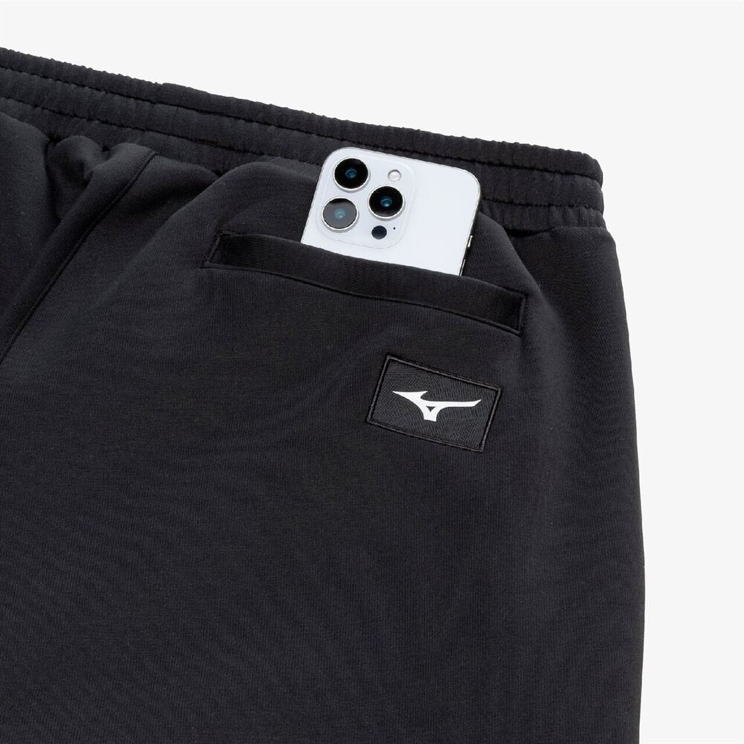 【ミズノ直営限定】ルーズフィットスウェットパンツ ブラック杢 XS