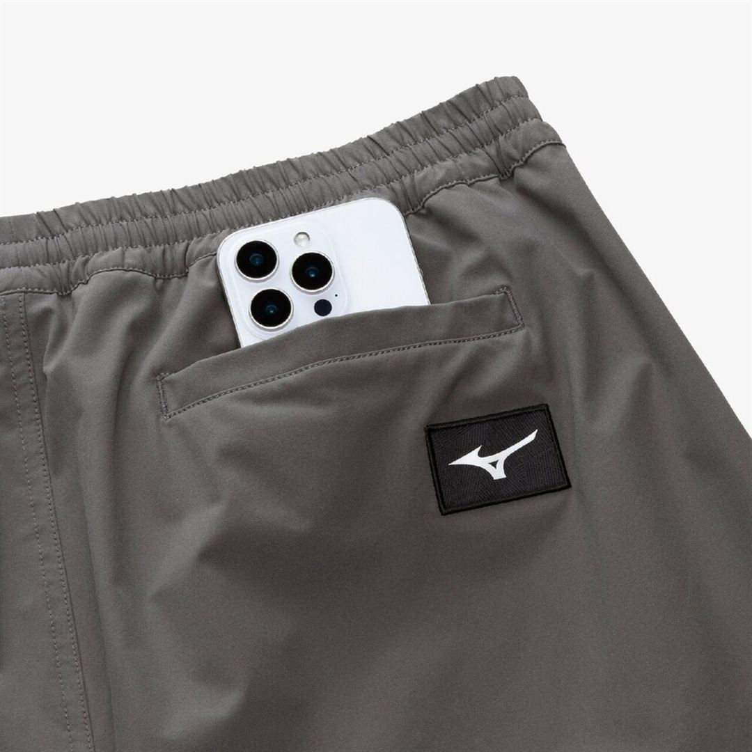 【ミズノ直営限定】ルーズフィットハーフパンツ チャコールグレー XS