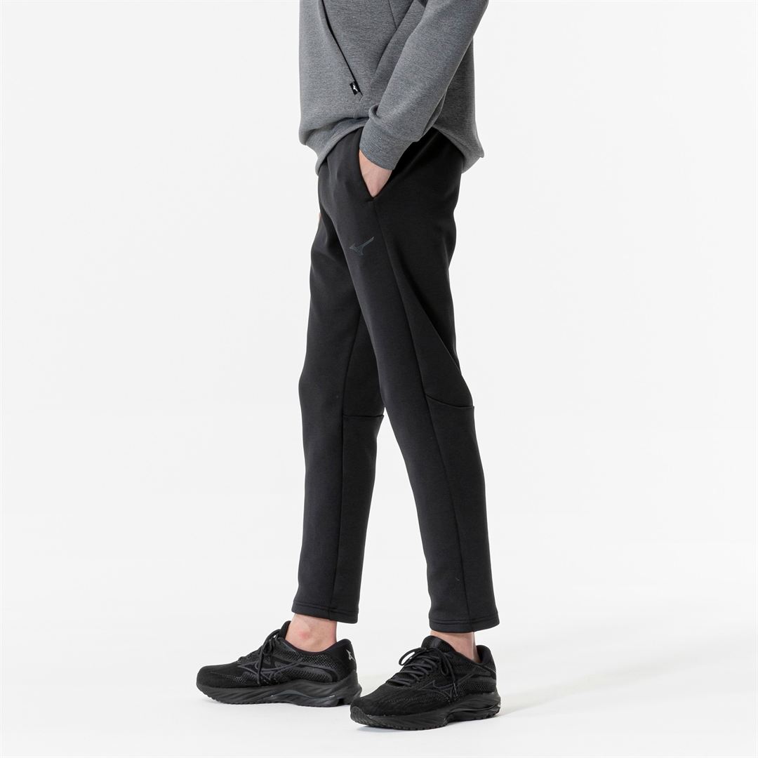ストレッチスウェットスリムパンツ ブラック 3XL