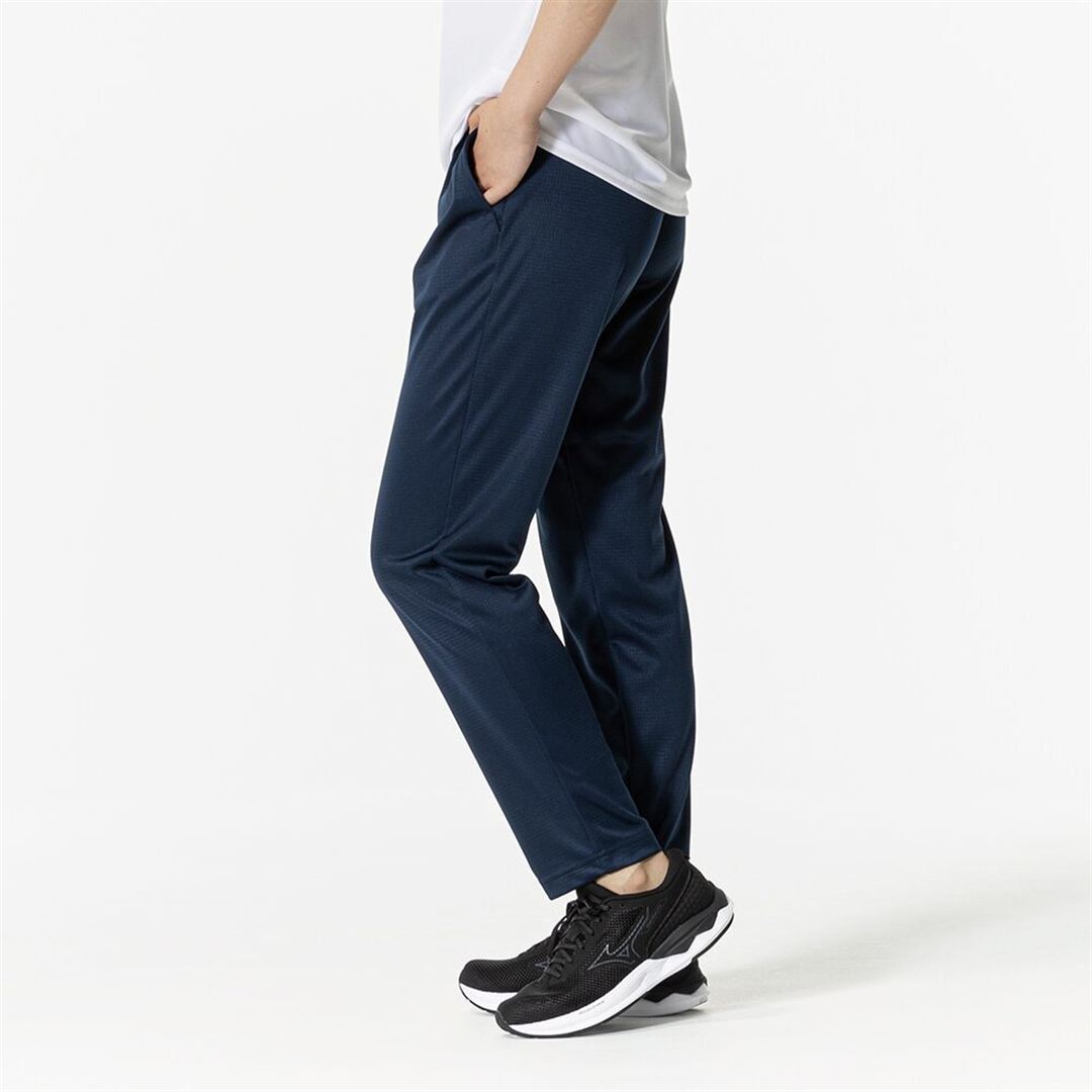 ナビドライニットロングパンツ ドレスネイビー S