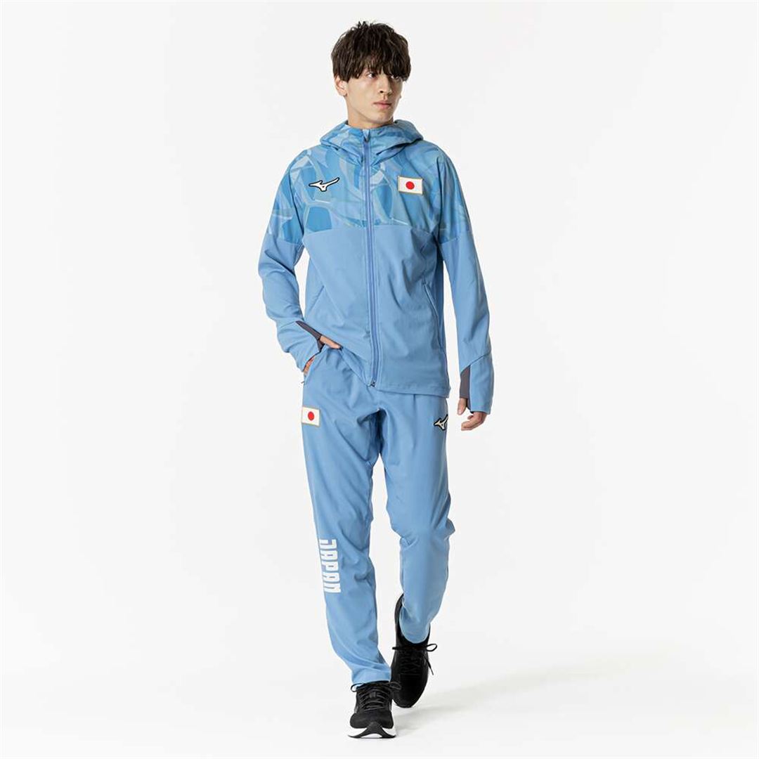 オーセンティックストレッチクロスパンツ パリジャンブルー XS