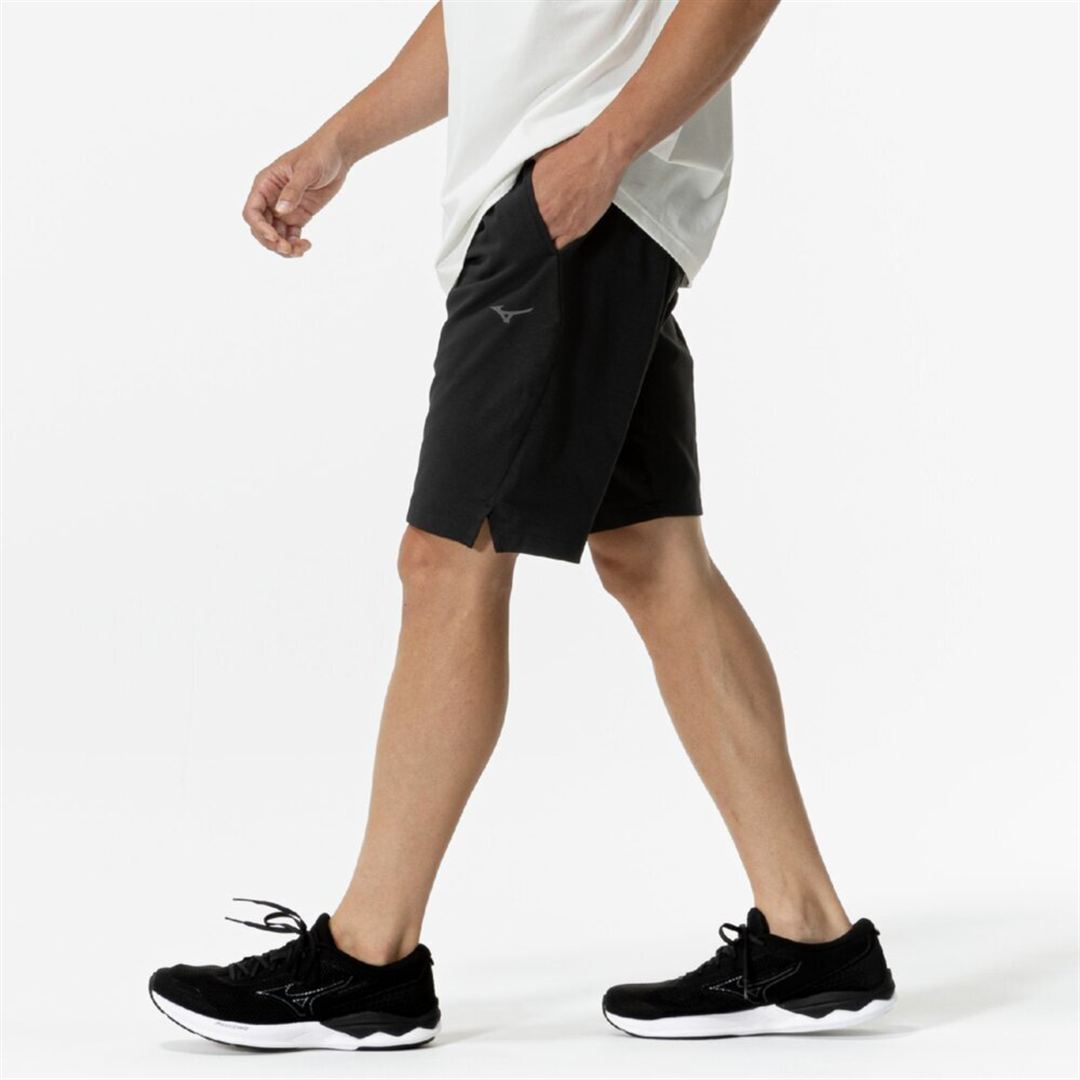 ストレッチハーフパンツ ブラック S