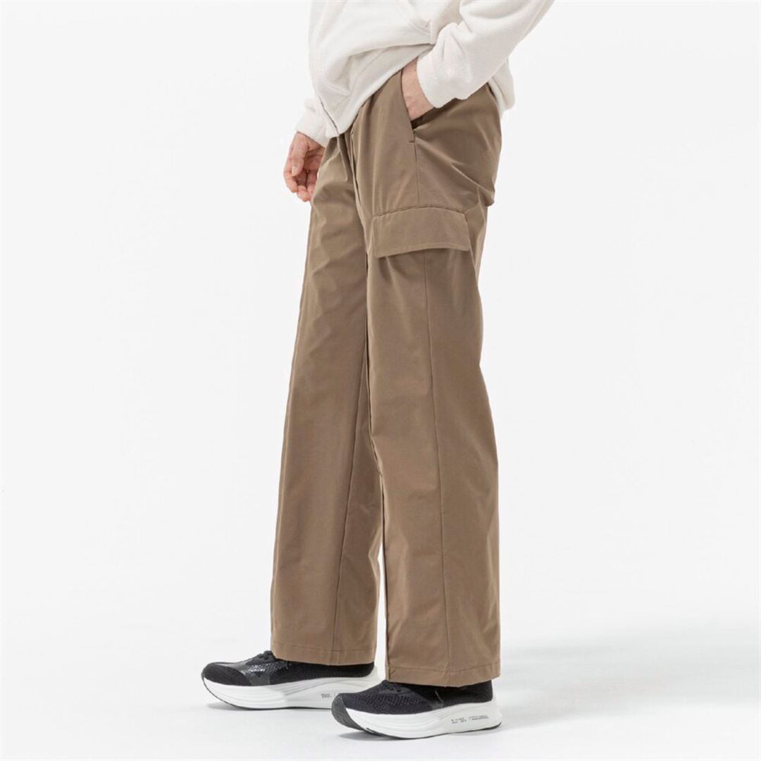 プルーフストレッチワイドパンツ キャメル XL