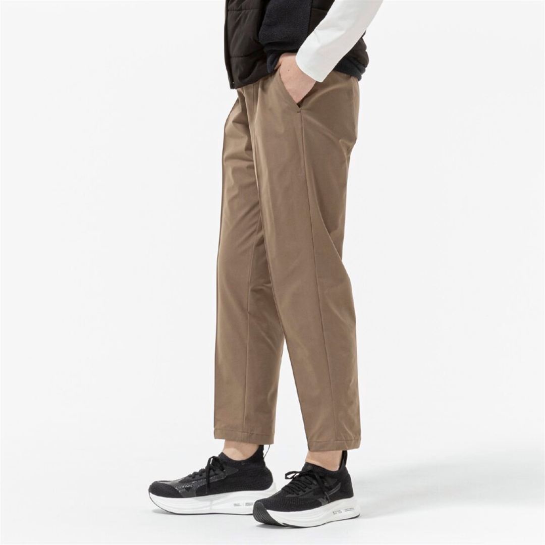 プルーフストレッチアンクル丈パンツ キャメル XL