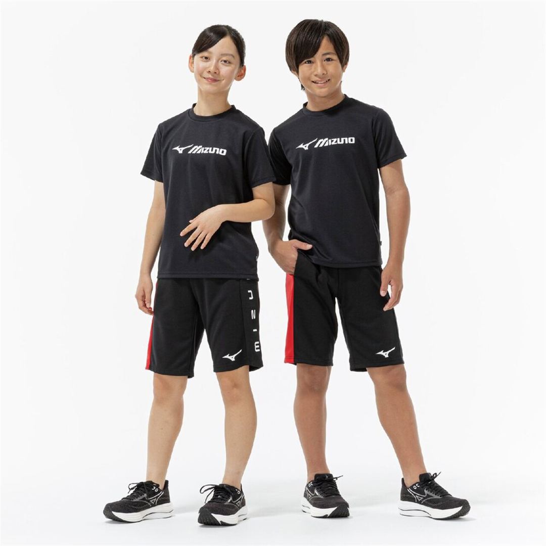タフジャージハーフパンツ ブラック 140