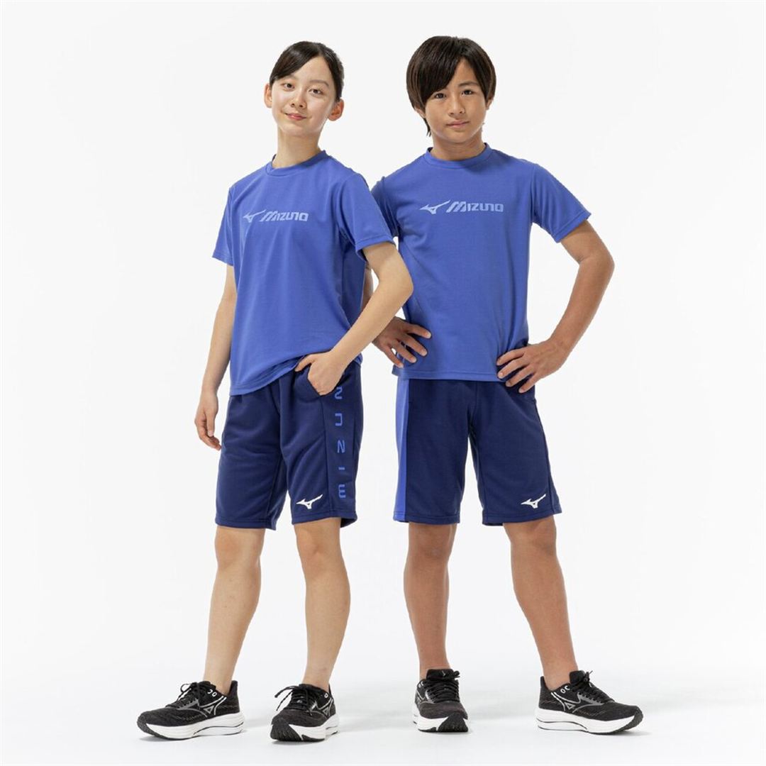 タフジャージハーフパンツ エステートブルー 140