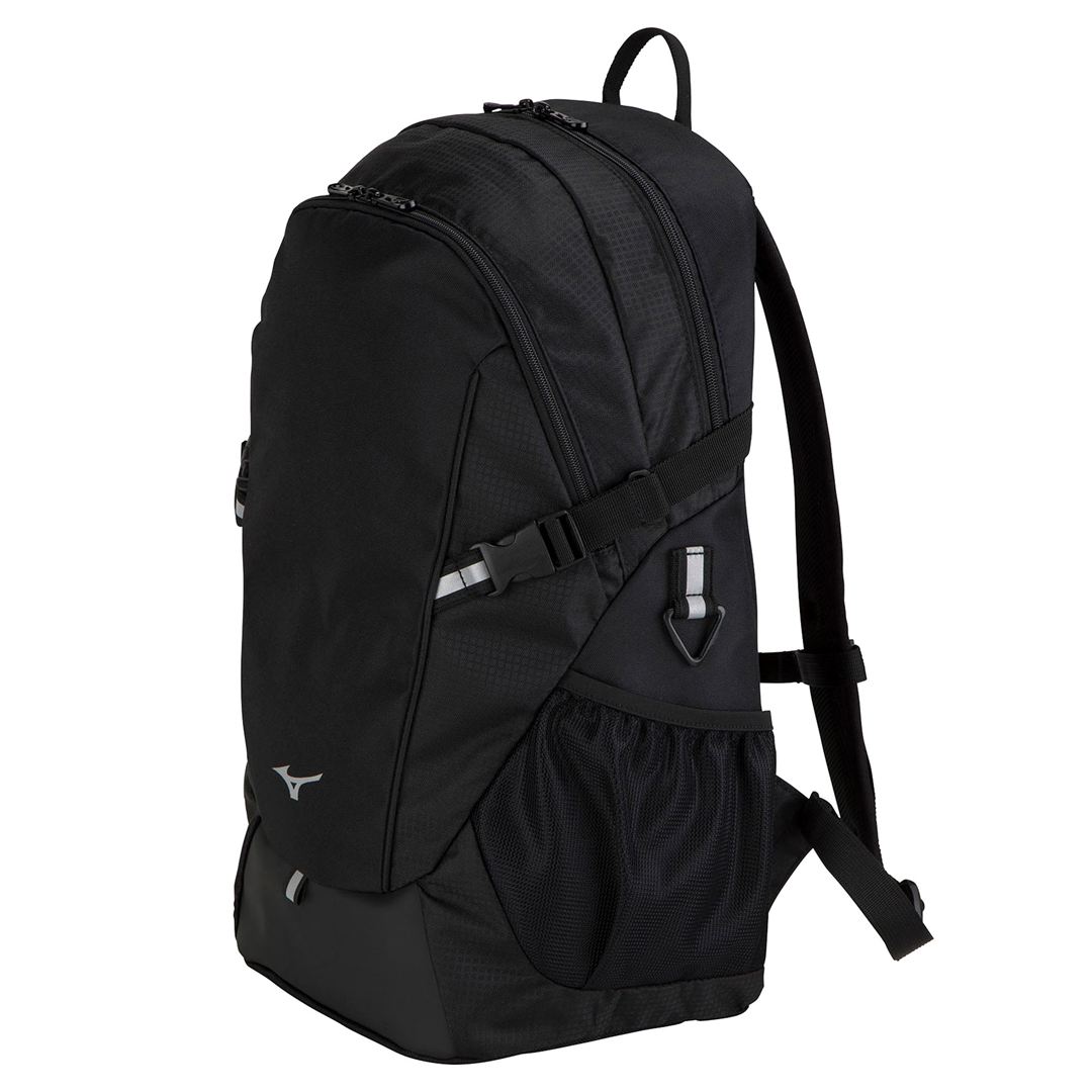 PCポケット付きチームバックパック(30L) ブラック