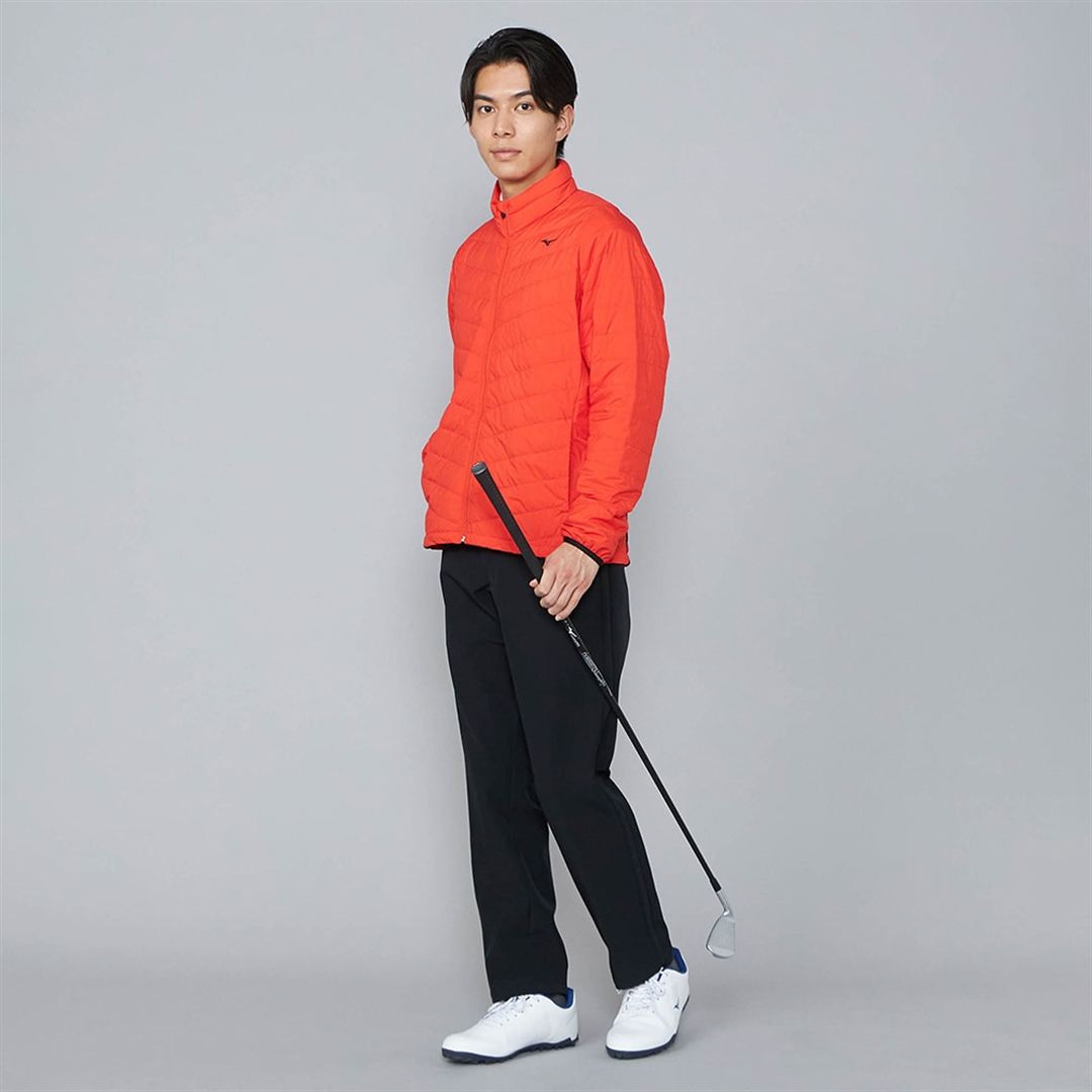 【吸湿発熱】ブレスサーモムーブダウン オレンジ XL