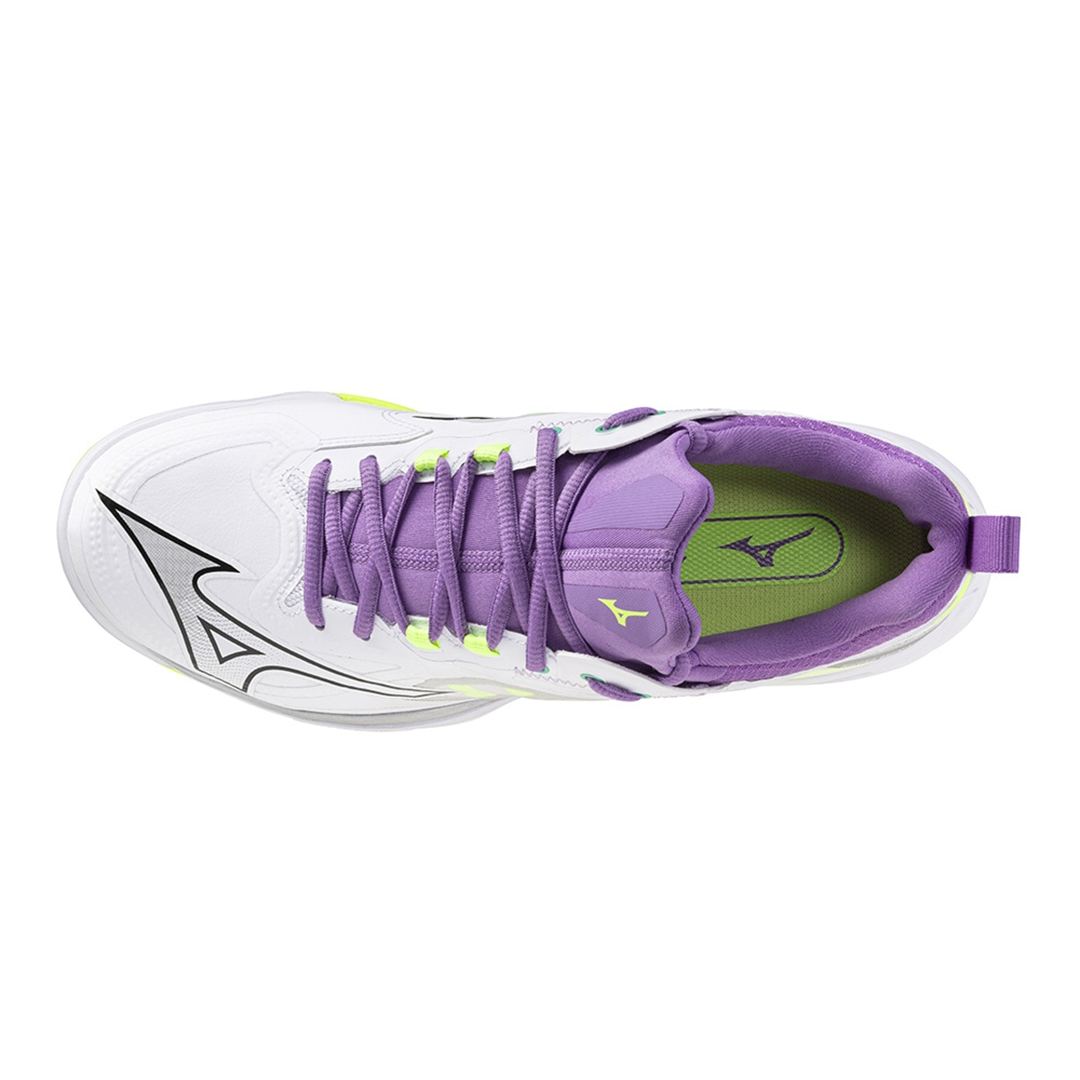 ウエーブクローNEO3 FIT(バドミントン) ホワイト×ブラック×ライム 22.0