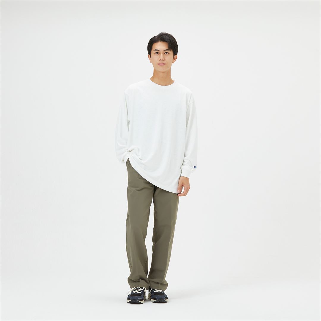 【ミズノ直営限定】モノグラムM ドロストシャツ ホワイト M