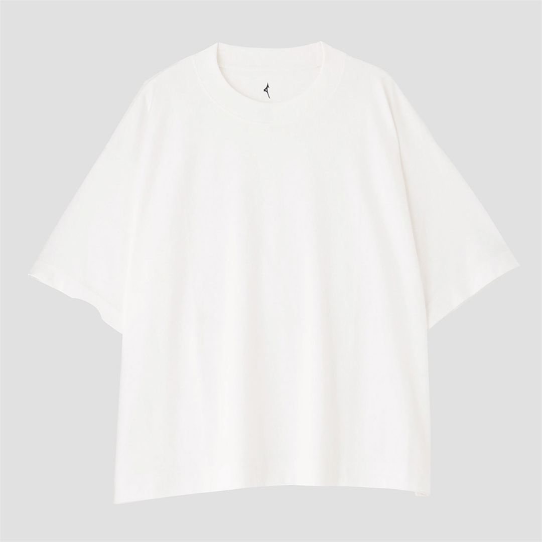 【MARGARET HOWELL】コットンポリエステルワイドTシャツ ホワイト M