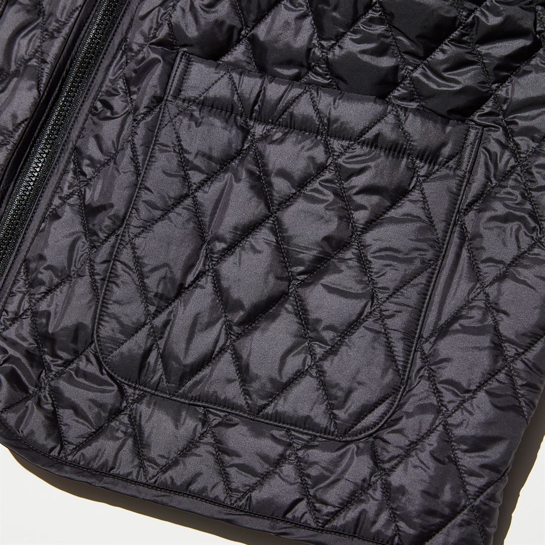 【吸湿発熱】Utile Mac／A.P.C.コラボコート ブラック XS