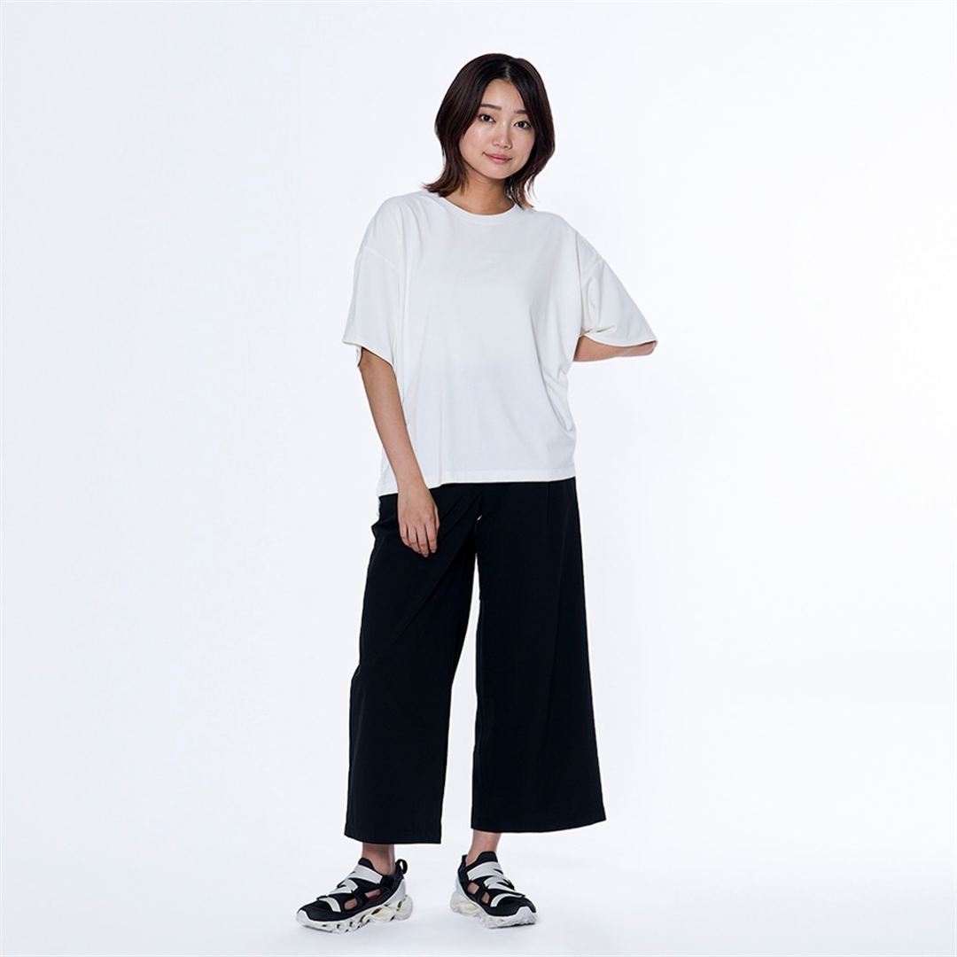 リサイクルポリエステル グラフィックTシャツ マシュマロホワイト S