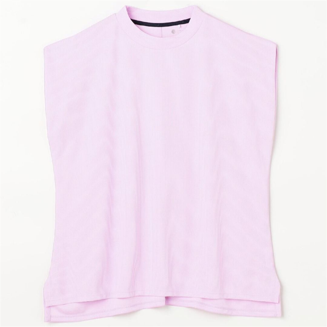 【汗処理／通気】ドライエアロフローアクティブフレンチスリーブTシャツ パステルラベンダー S