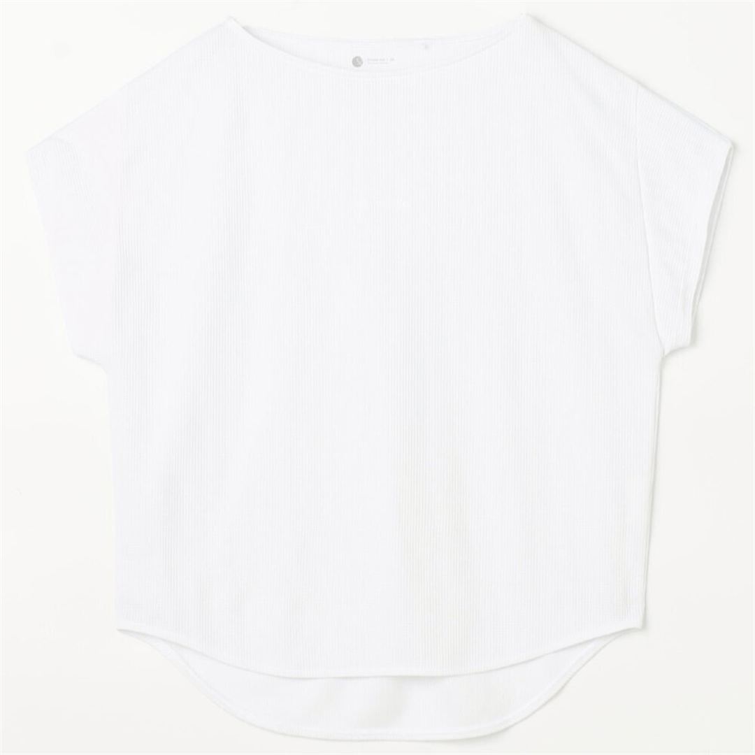 【汗処理／通気】ドライエアロフローアクティブTシャツ ホワイト S