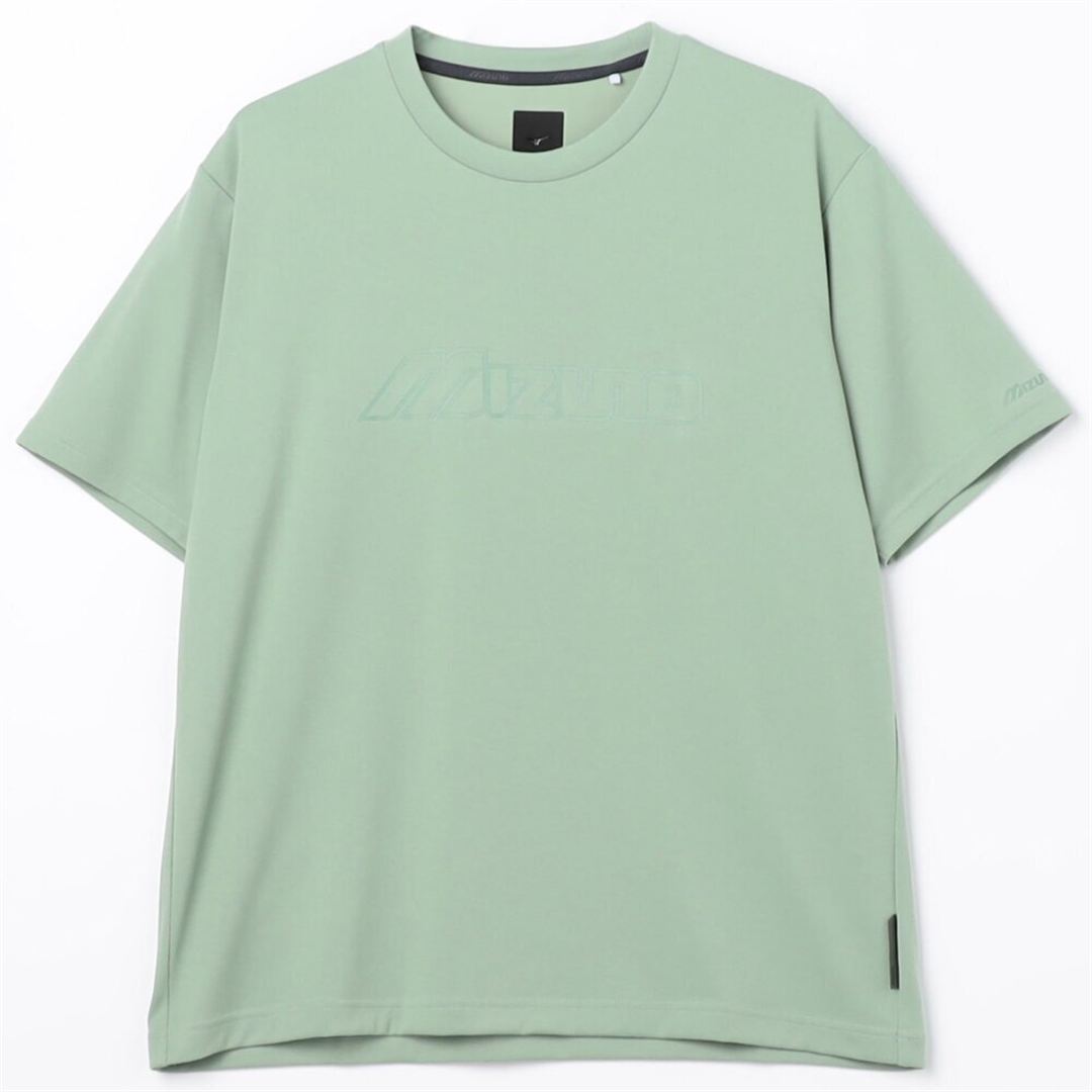 リサイクルポリエステルグラフィックTシャツ アイスバーググリーン M