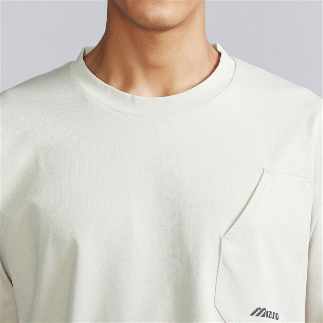 ヘビーオンスクルーネックロングスリーブシャツ シスル M