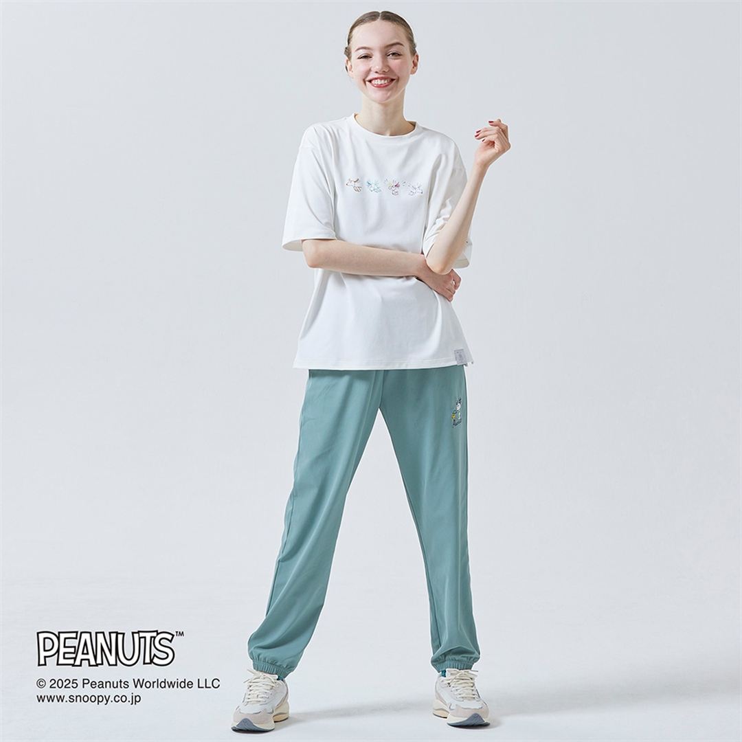 【PEANUTS】アンチスウェット Tシャツ マシュマロホワイト XS