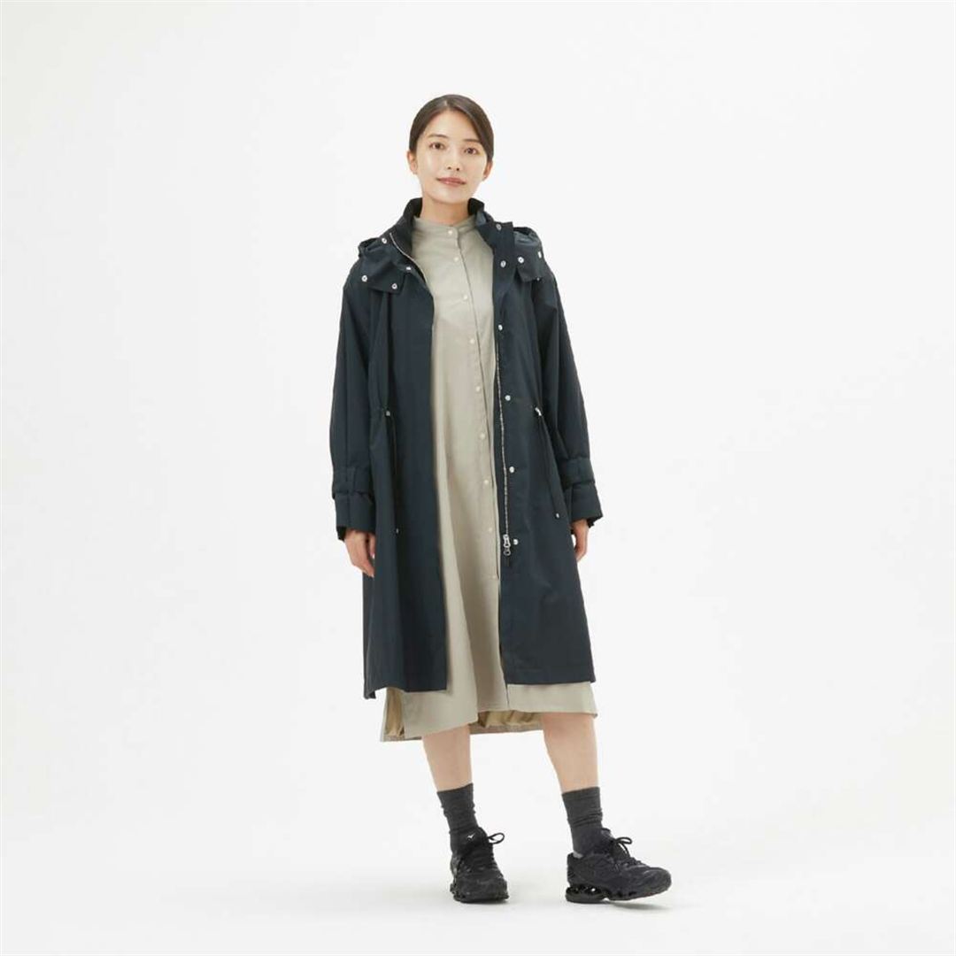 【ミズノ直営限定】GORE-TEX WINDSTOPPER コート ブラック S