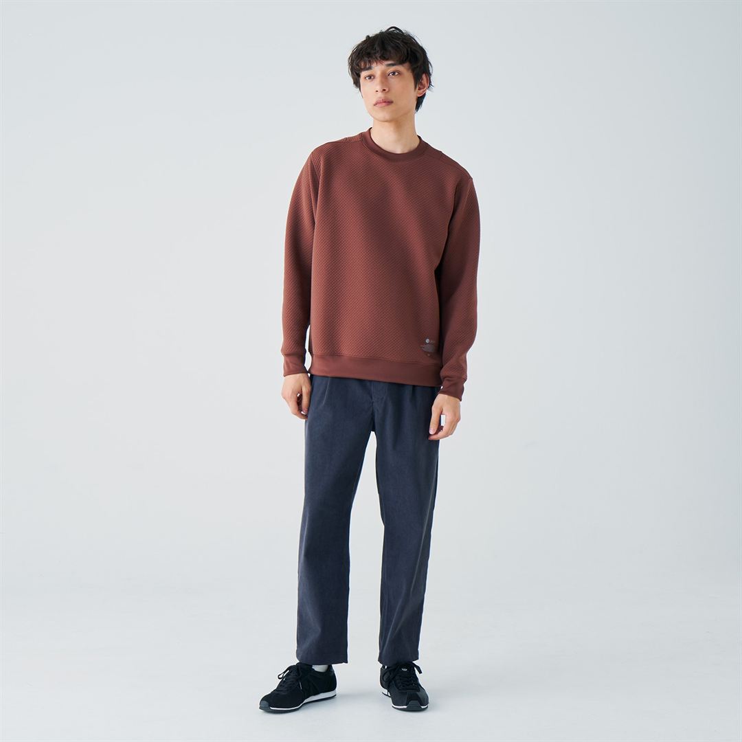 【ミズノ直営限定】ストレッチコーデュロイパンツ チャコールグレー XL