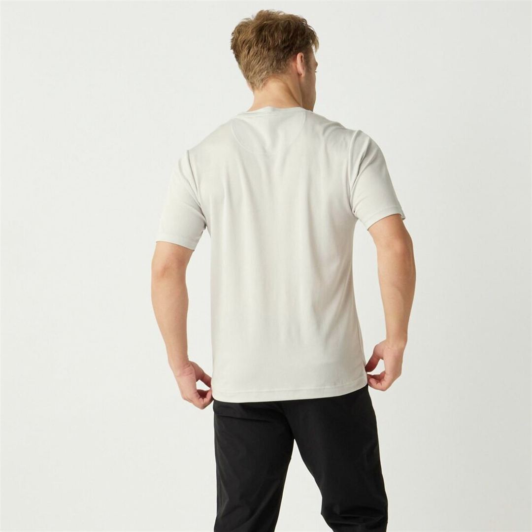 【ミズノ直営限定／接触冷感】アイスタッチTシャツ シルバーグレー XL