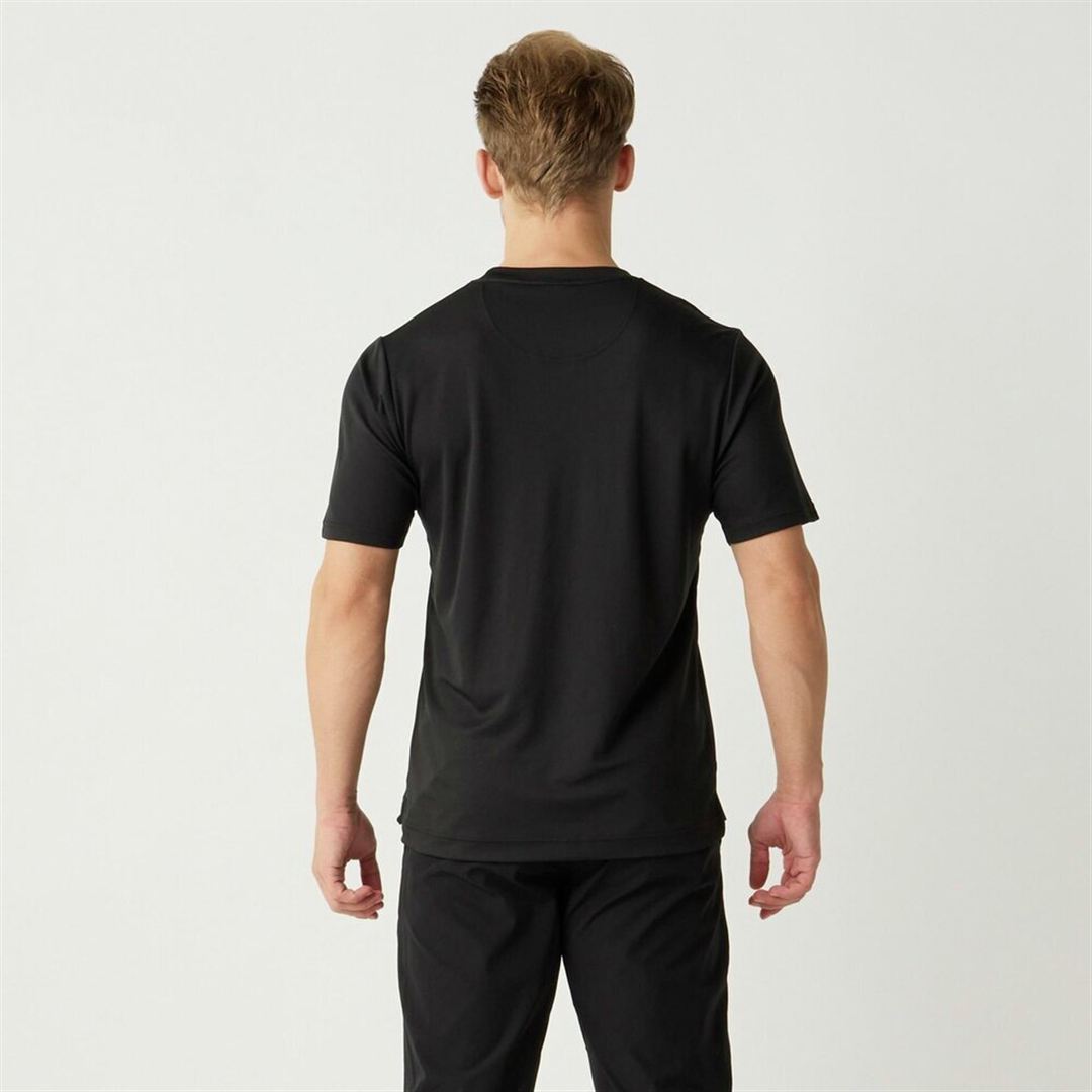 【ミズノ直営限定／接触冷感】アイスタッチTシャツ ブラック XL