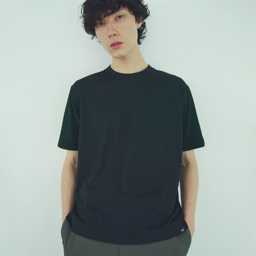 【EDIFICE】ダイナモーションフィット 2-PACK Tシャツ ブラック S