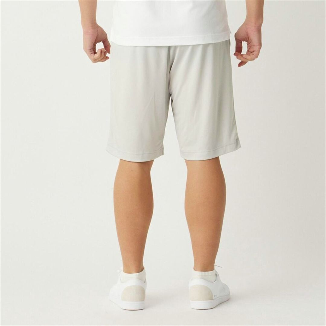 【ミズノ直営限定／接触冷感】アイスタッチニットハーフパンツ シルバーグレー XL