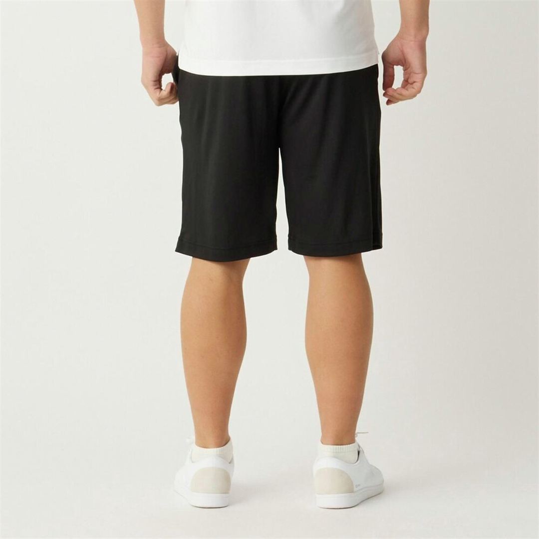 【ミズノ直営限定／接触冷感】アイスタッチニットハーフパンツ ブラック XL