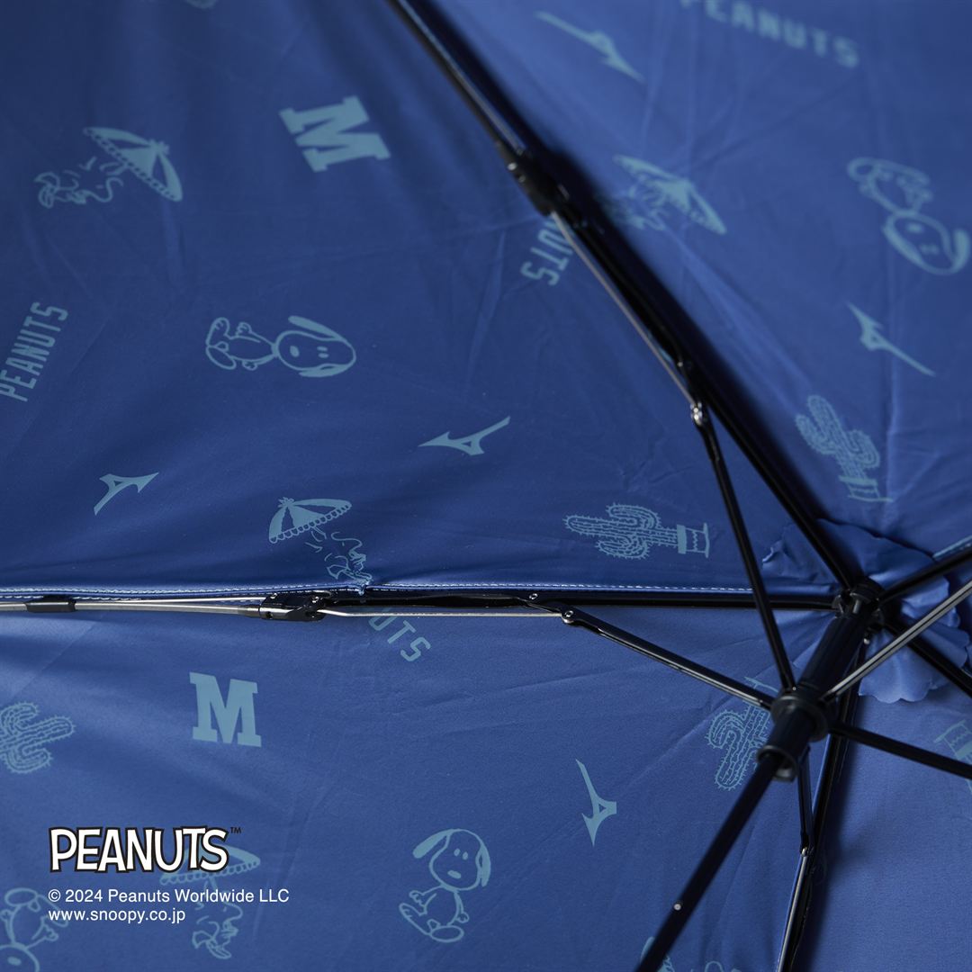 【PEANUTS】-20 UMBRELLA PEANUTS【晴雨兼用傘】 ネイビー