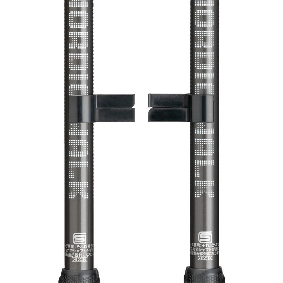ウォーキングポール ソフトホールドStd(ロングタイプ／2本1組) シルバー