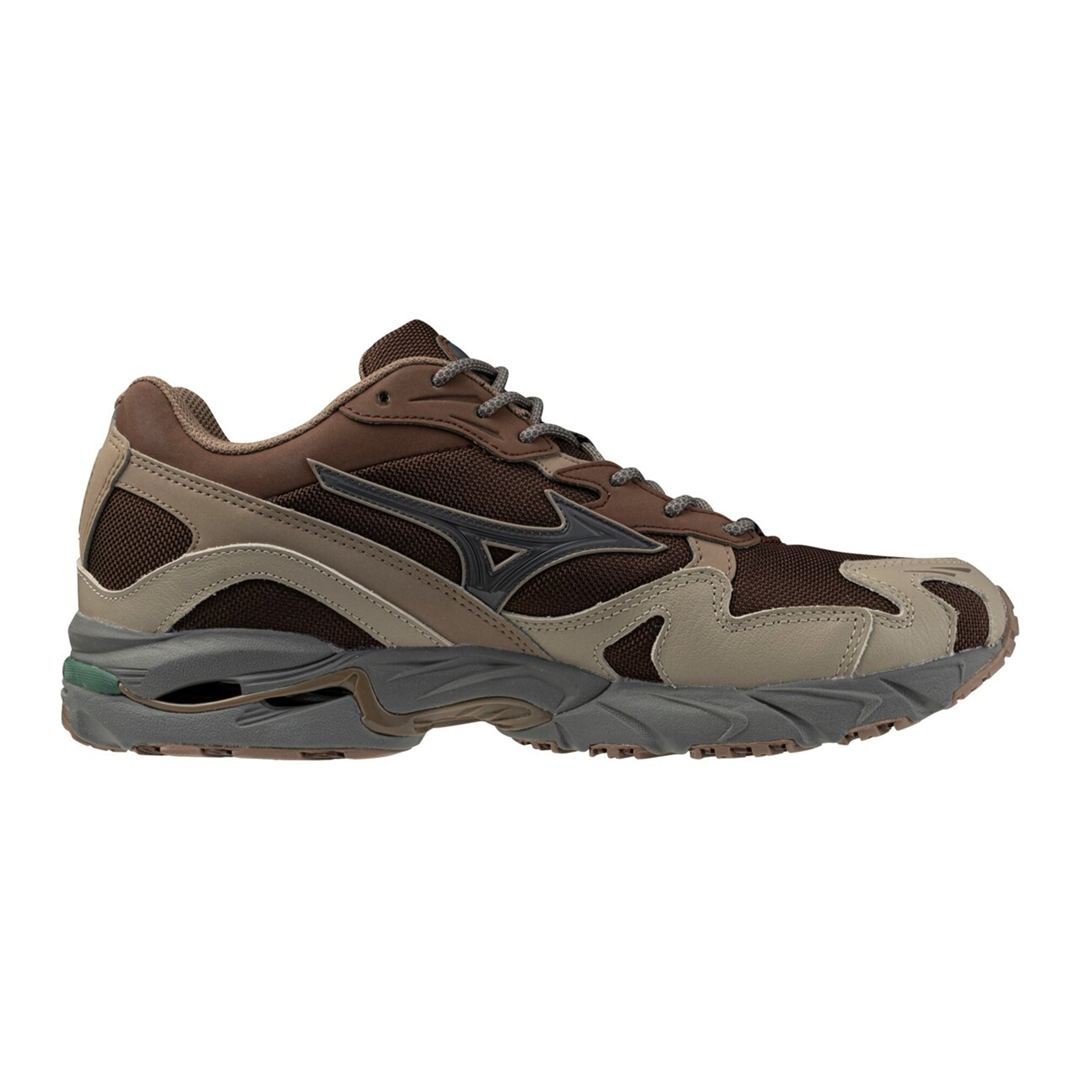 【ミズノ直営店限定】WAVE RIDER 10 CORDURA ブラウン×グレー×ベージュ 30.0