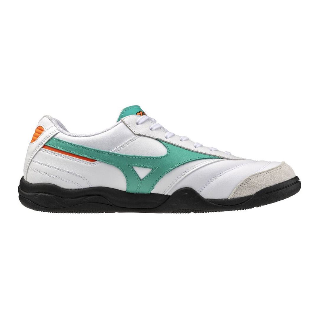 MORELIA LS ホワイト×グリーン×ブラック 30.0