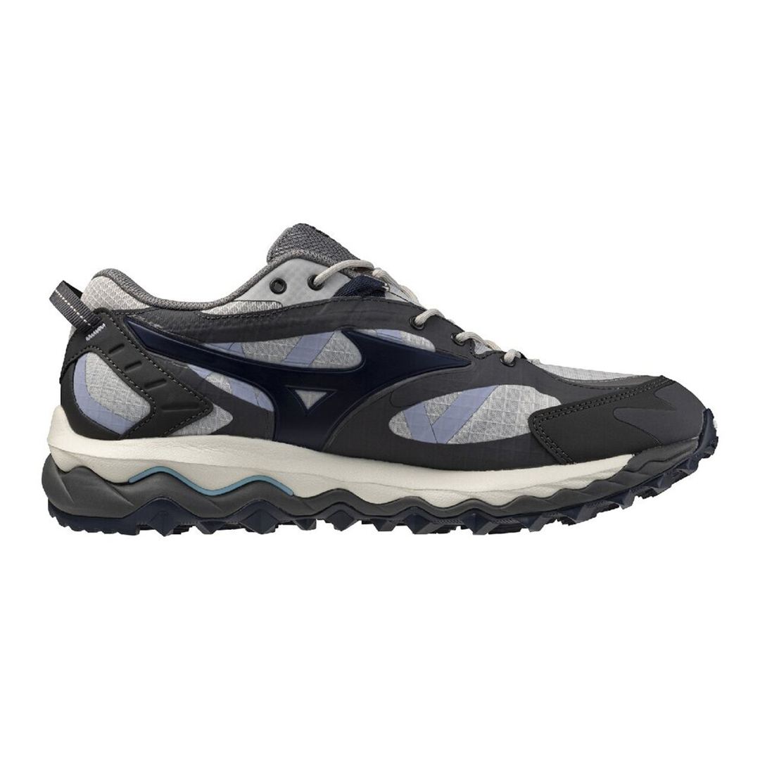 【ミズノ直営限定】WAVE MUJIN TL GTX(ゴアテックス／防水) グレー×ネイビー 30.0