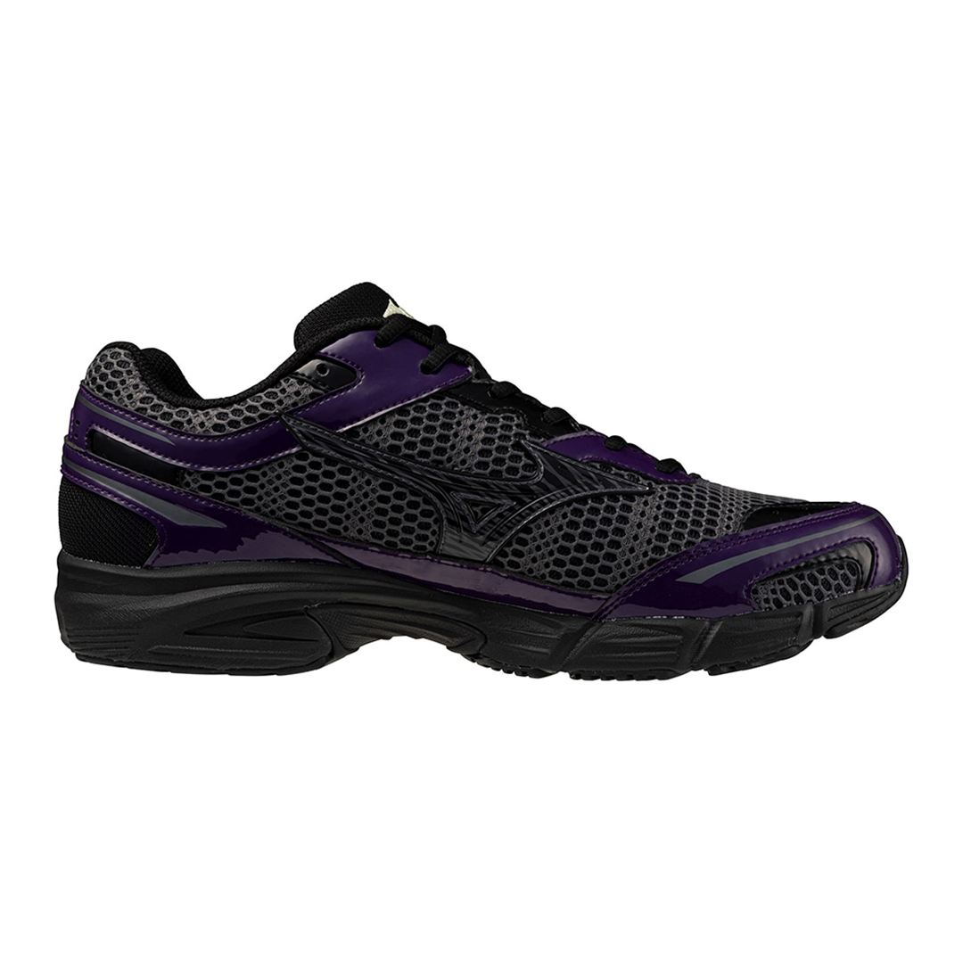 MIZUNO FORTIS LS ダークグレー×パープル 30.0