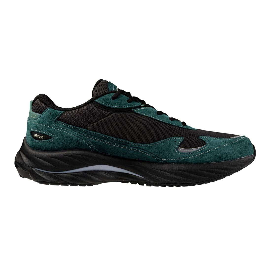 【ミズノ直営限定】WAVE RIDER β グリーン×ブラック×チャコール 30.0