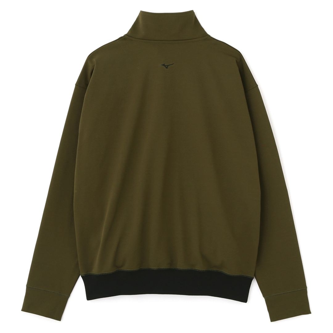 【MARGARET HOWELL】ヘビーオンスZIPシャツ DK.オリーブ M