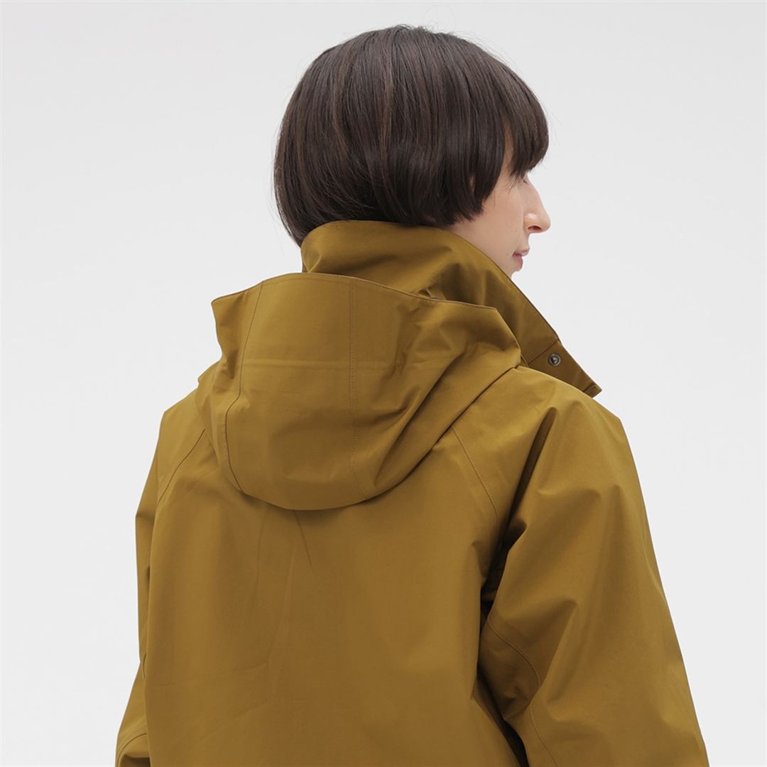 【MARGARET HOWELL】MIZUNO GORETEX JACKET マスタード 1
